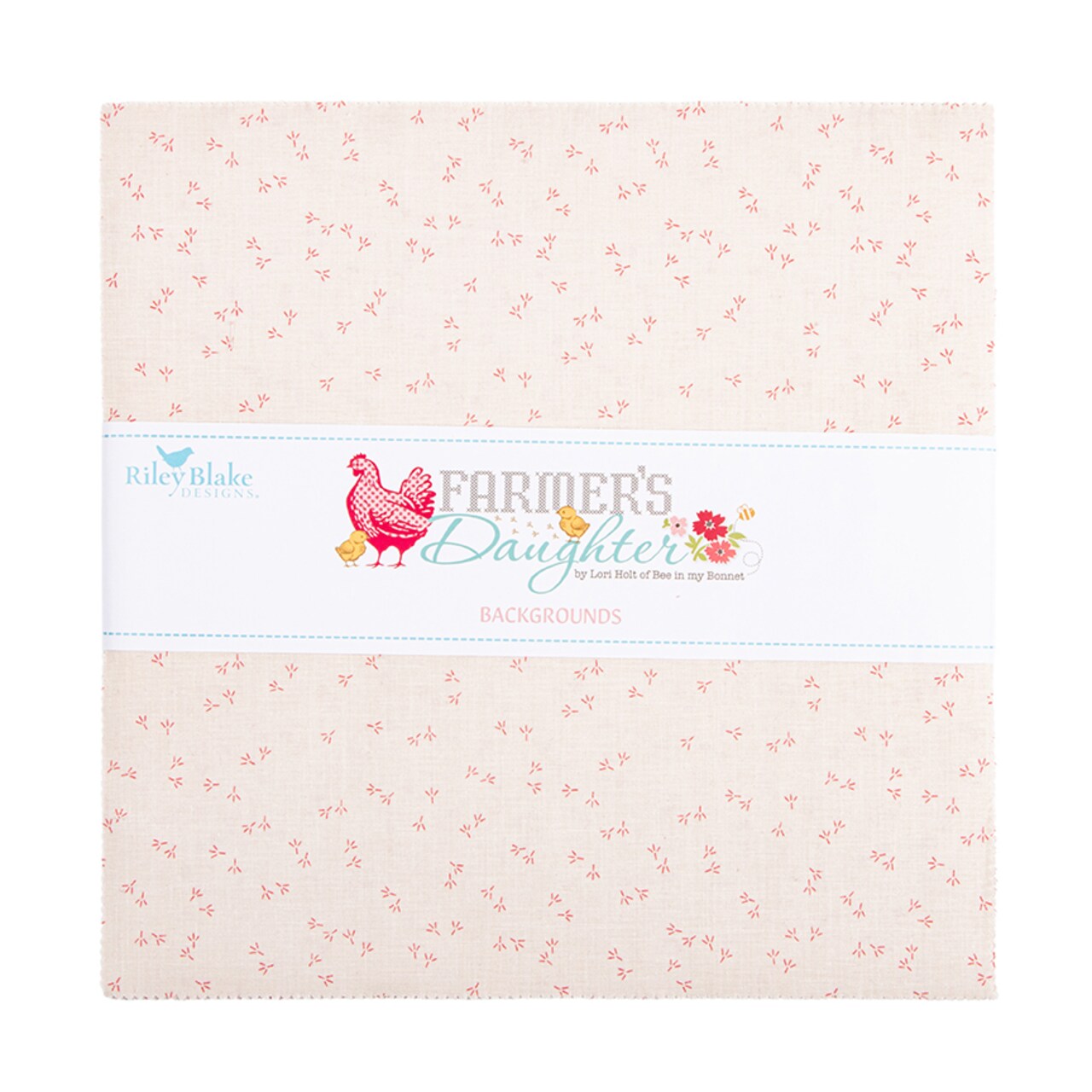 Farmer's Daughter Backgrounds 10" Square Pack (Layer Cake / 10" Stacker) by Riley Blake (10-17160B-42)